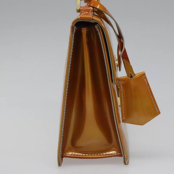 LOUIS VUITTON Monogram Vernis Spring Street Hand Bag Gris M91029 - Picture 5 of 12